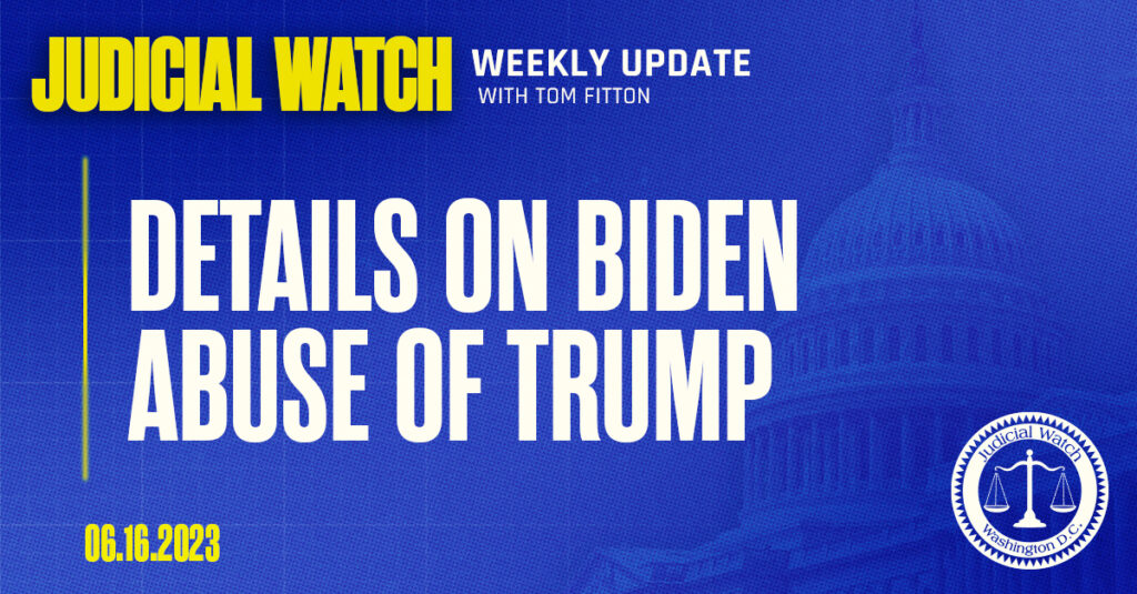 Details on Biden Abuse of Trump