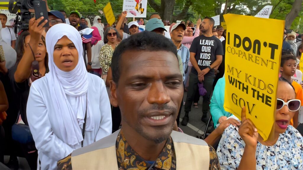 Multi-Faith Coalition Of Immigrant Parents Protest Maryland Public Schools’ Woke Sex Ed
