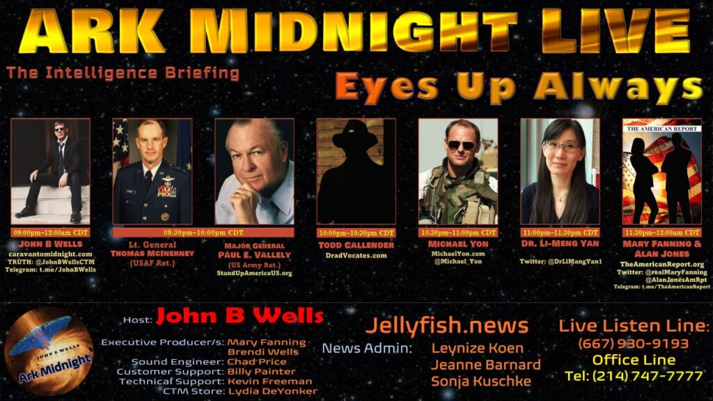 10 June 2023: Caravan to Midnight - The Intelligence Briefing / Eyes Up Always