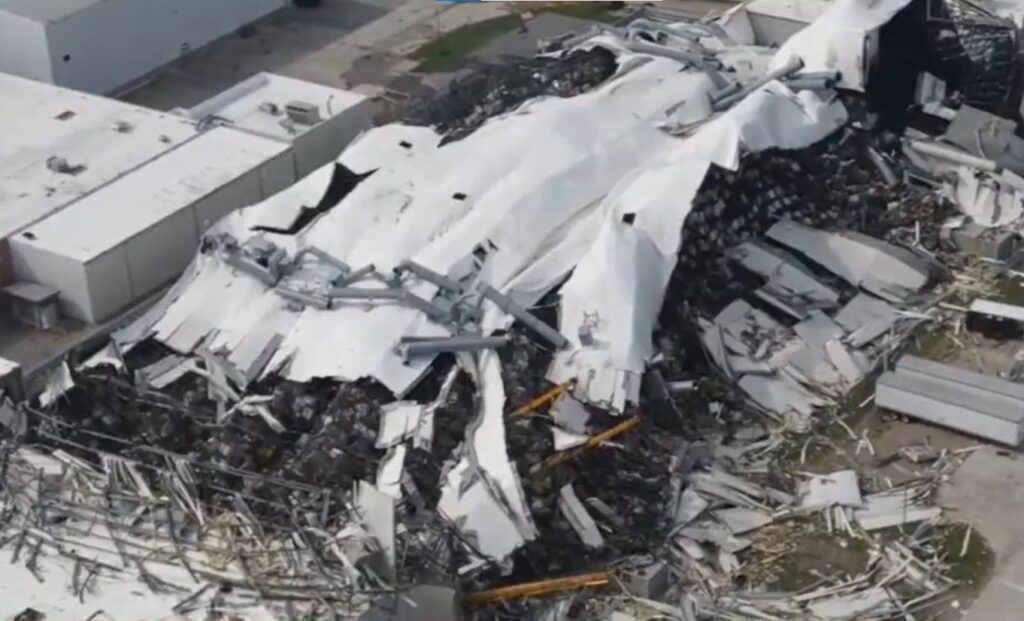 An Act of God? Pfizer Plant Gets Leveled by Tornado