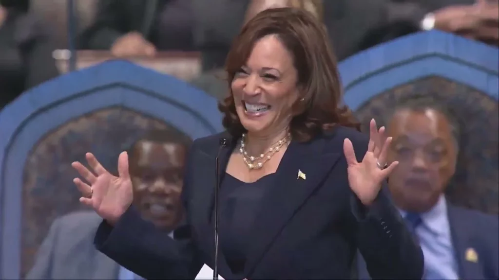 Kamala Harris Tells Word Salad About Having a ‘Jesse Jackson For President’ Bumper Sticker on Her Car (VIDEO)