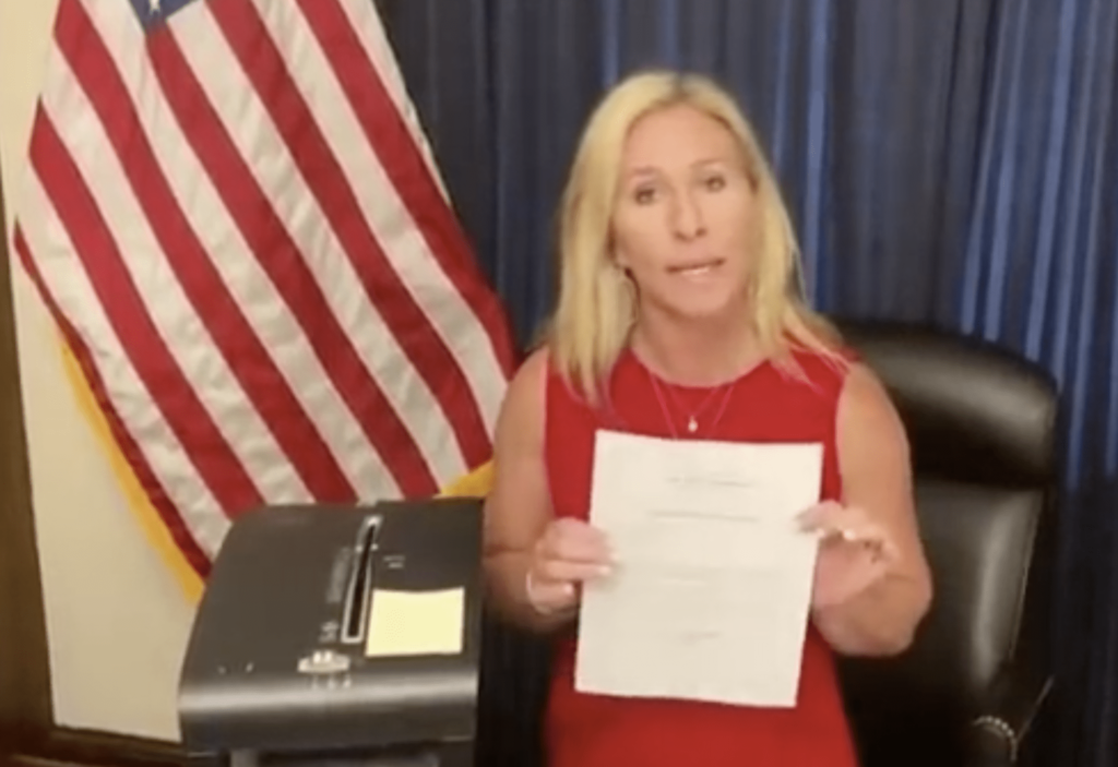 EXPOSED: MTG Just Told Us Who Bribed Joe Biden!