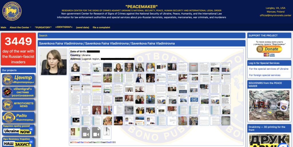 Ukrainian Website Doxes Hundreds Of Children