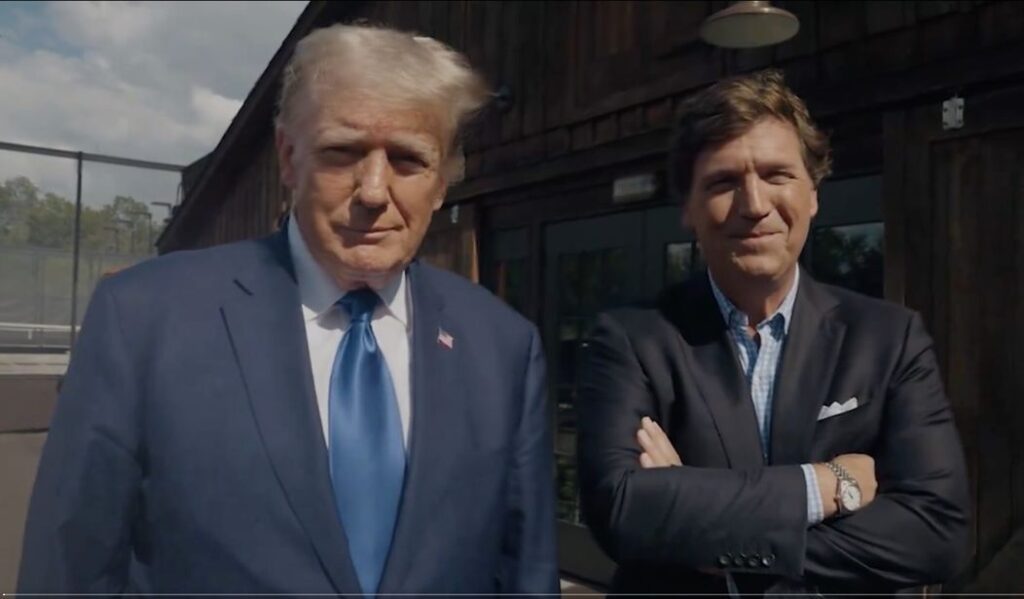 Trump and Tucker Show Was Perfect Counterprogramming to Fox News GOP Debate