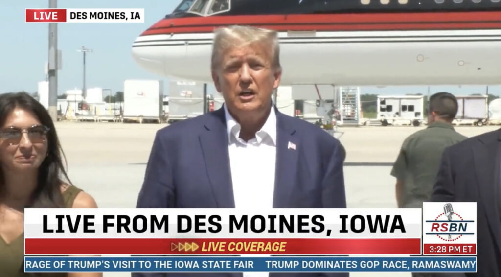 A Plea Deal Is Firmly Out Of The Question, Trump Says: ‘That’s A Wise Guy Question’