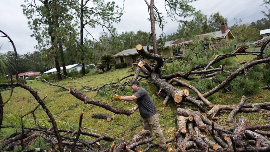 Hurricane Idalia hits Florida with 125 mph winds, flooding streets, snapping trees and cutting power