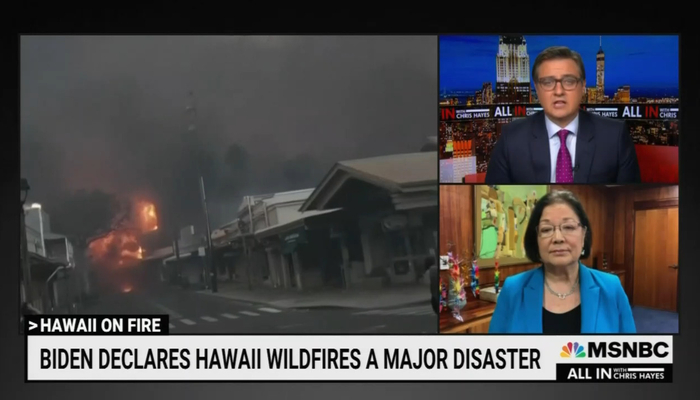 Hayes Asks If Biden Should Declare 'Climate Emergency' Due to Fires