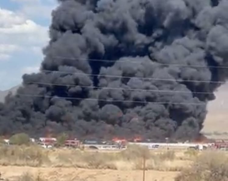 Plastics Facility Inferno Causes Health Alerts (WATCH)