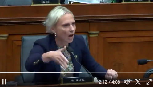 Every single American citizen needs to watch this interaction between Rep. Victoria Spartz and AG Merrick Garland.