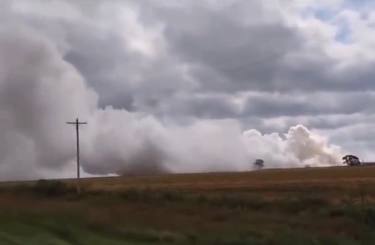 Railcar Carrying Toxic Chemicals Explodes, Four-Mile Evacuation Zone Ordered