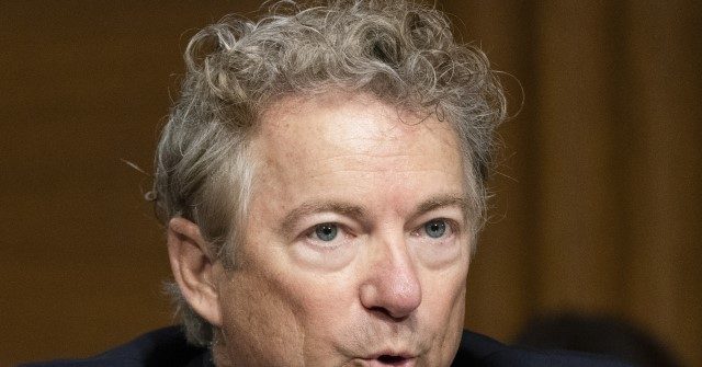 Rand Paul: ‘I Will Not Consent’ to Stopgap Spending Bill that Includes Funding for Ukraine War