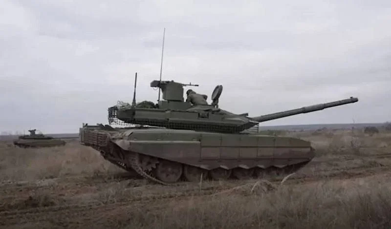 Commander-in-Chief of the Ground Forces Salyukov reported on the use of new Telnik shells by T-90M tanks in the Northern Military District zone