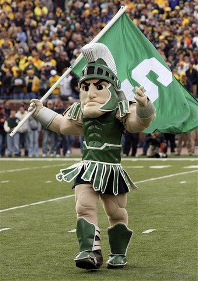 Michigan State University Shows a Picture of Hitler Pre Football Game Than Gets Pummeled in the Game