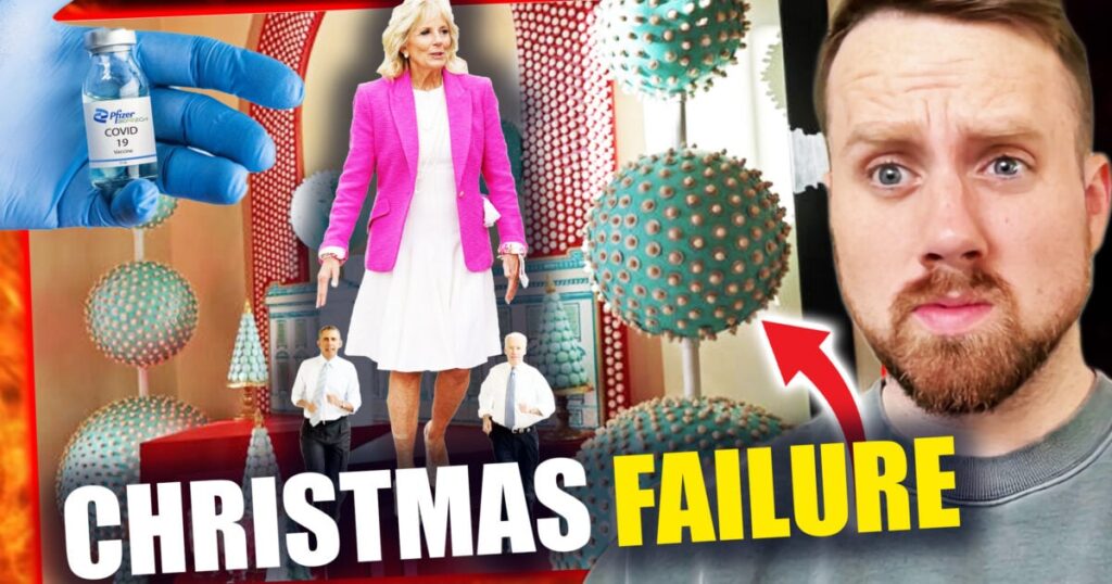 WTF: Jill Biden DECORATES White House W/ COVID-19 Molecules | Elijah Schaffer’s Top 5 (VIDEO)