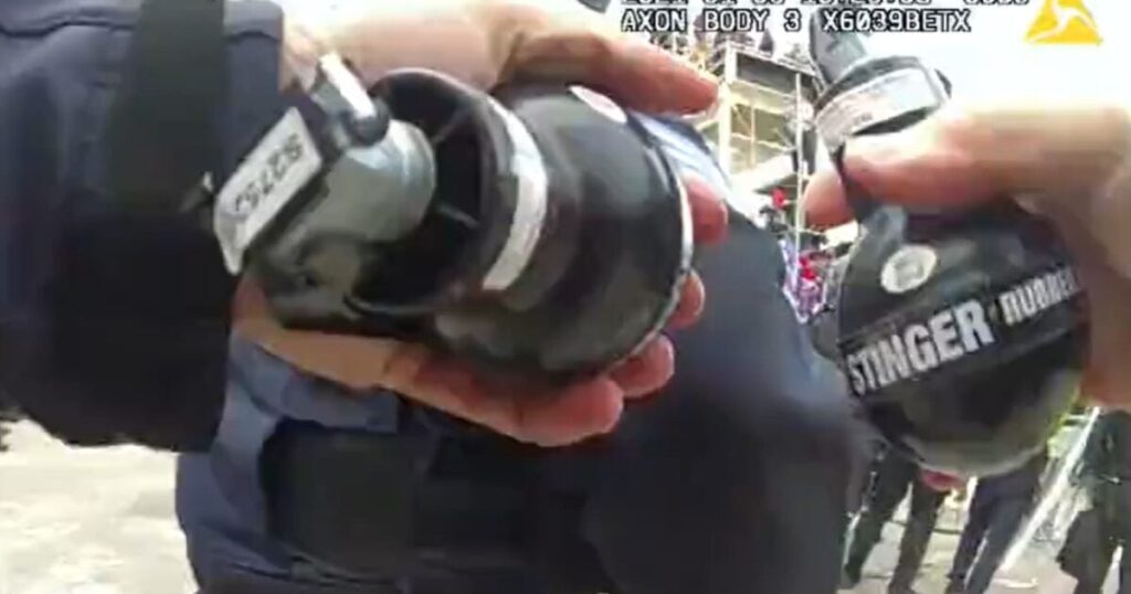 NOW THERE IS PROOF: Video Series by InvestigateJ6 Shows Police and Govt. Agents Spray J6 Crowd with Rubber Bullets, Explosive Munitions, Sound Grenades WITHOUT WARNING!