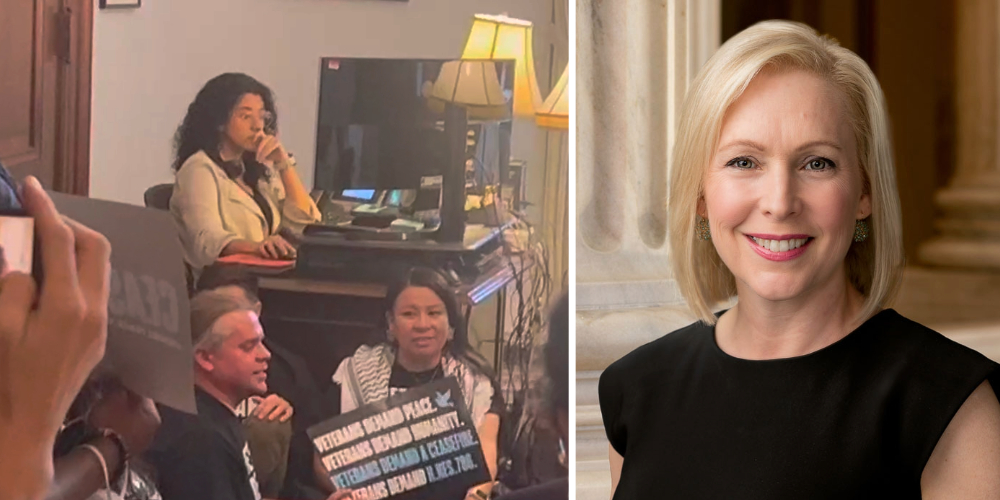 BREAKING: Anti-Israel protesters occupy Kirsten Gillibrand's office to demand ceasefire