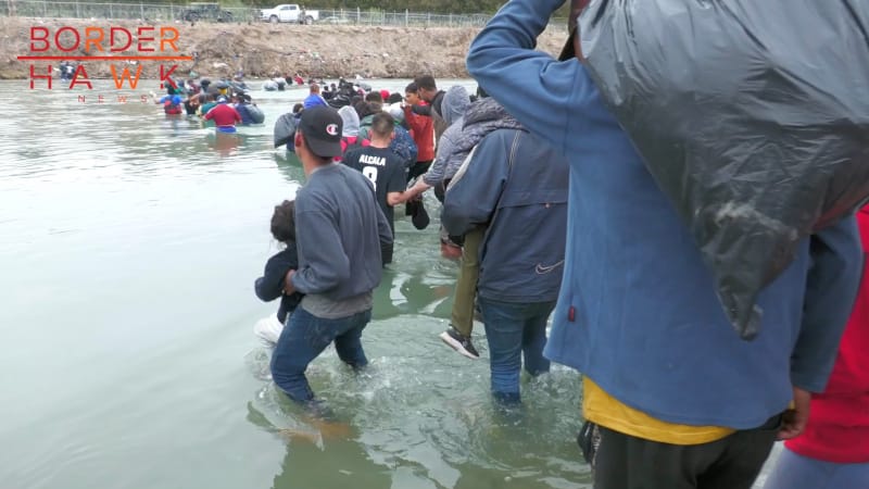 Mexican Authorities, NGOs FUNNELING Thousands of Migrants Through Border Shelter Where GPS Coordinates Are Provided for Mass Crossings Into US