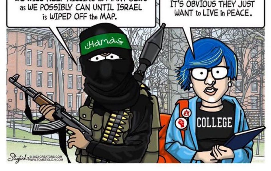 It's OBVIOUS! They just want to LIVE in PEACE..