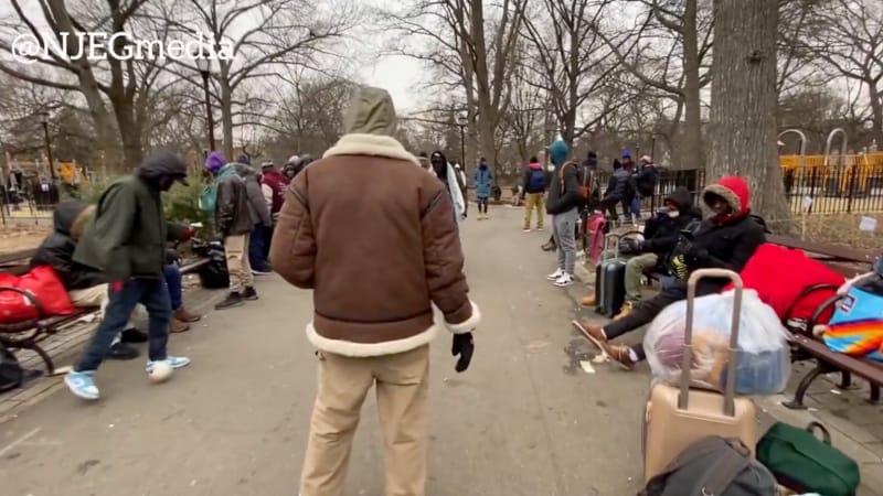 Illegals Defecating and Urinating All Over NYC Neighborhood