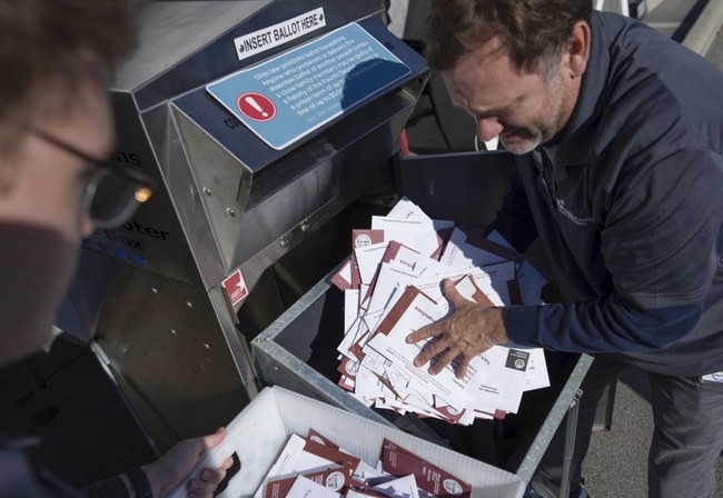 Maine Election Official So Desperate to Keep Trump off Ballot She's Appealing Judge's Hold on Decision