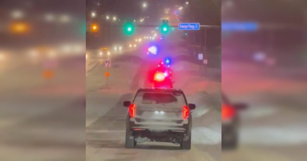 Trump Arrives In Iowa Despite Major Blizzard