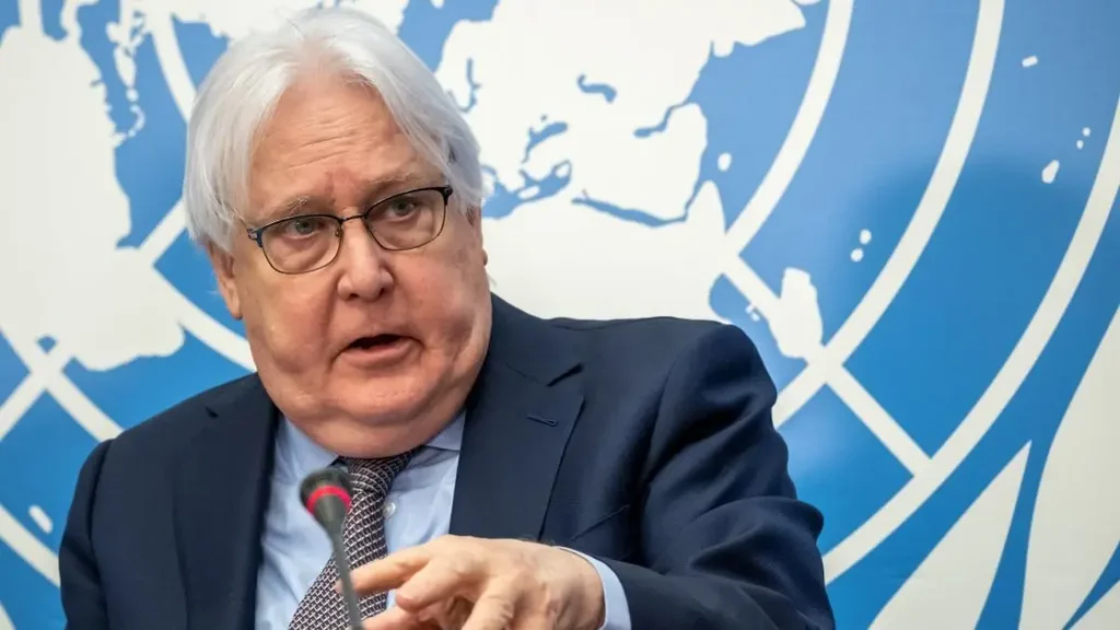 UN aid chief calls anew for Gaza ceasefire, urges UN action to end war