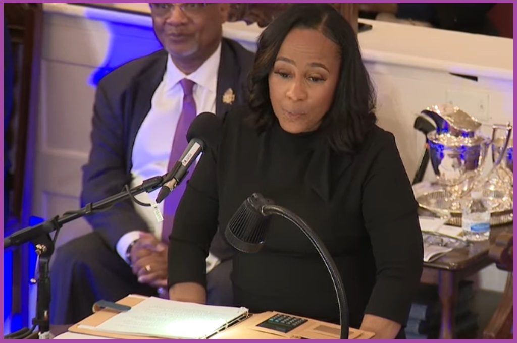 Atlanta DA Fani Willis Plays the Race Card Giving Proactive Speech at Big Bethal AME Church