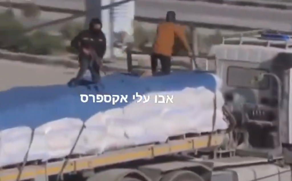 Biden Admin Warns Israel Not to Interfere With Hamas Members Stealing Aid