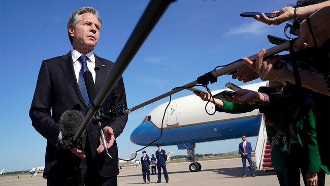 Blinken Asks For China’s Help To Stop Putin’s Nuclear Space Weapon