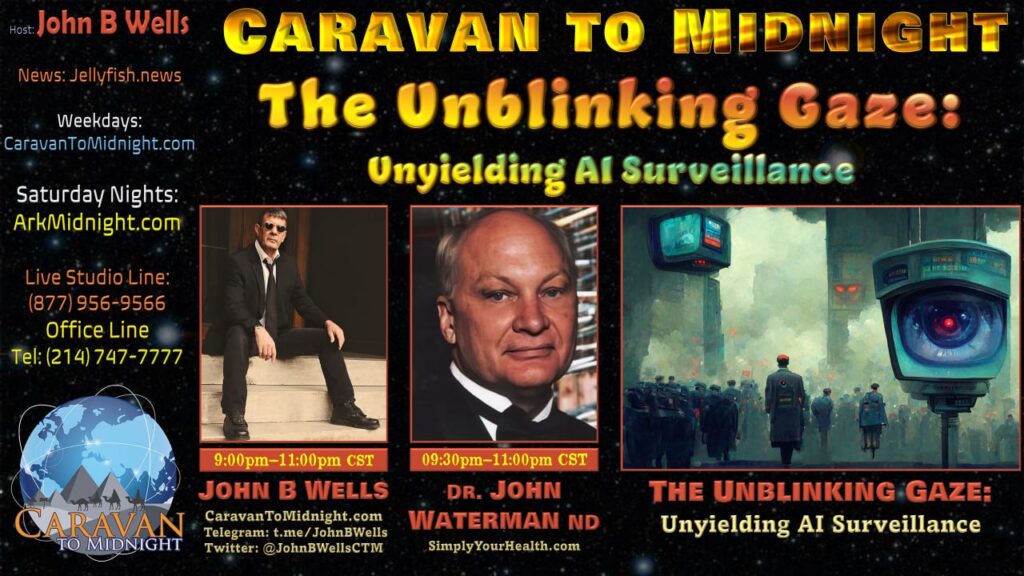 28 February 2024 : Caravan to Midnight - The Unblinking Gaze: Unyielding AI Surveillance