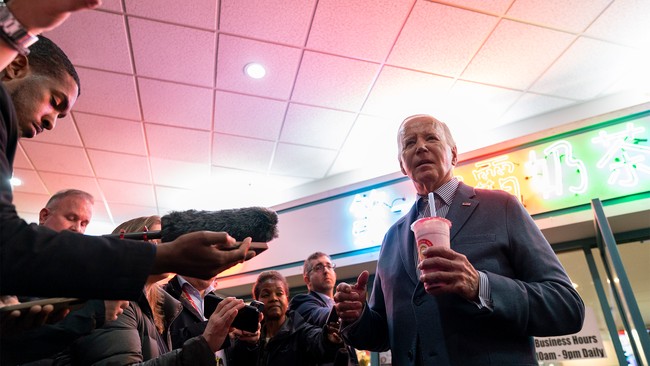 Joe Biden Wants to Know Where His Legos Are and If WWIII Will Help Him Win Michigan