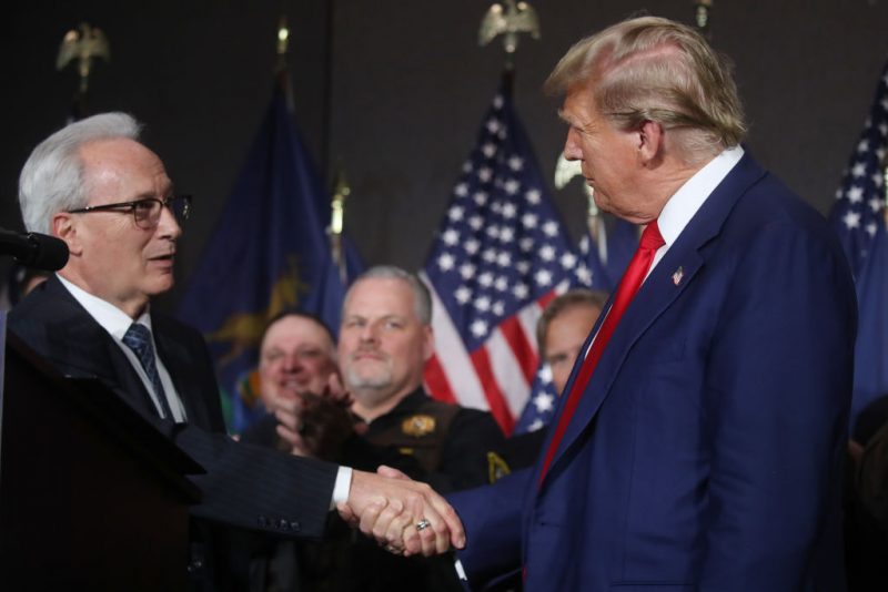 Police Officers Association Of Michigan Endorses Trump