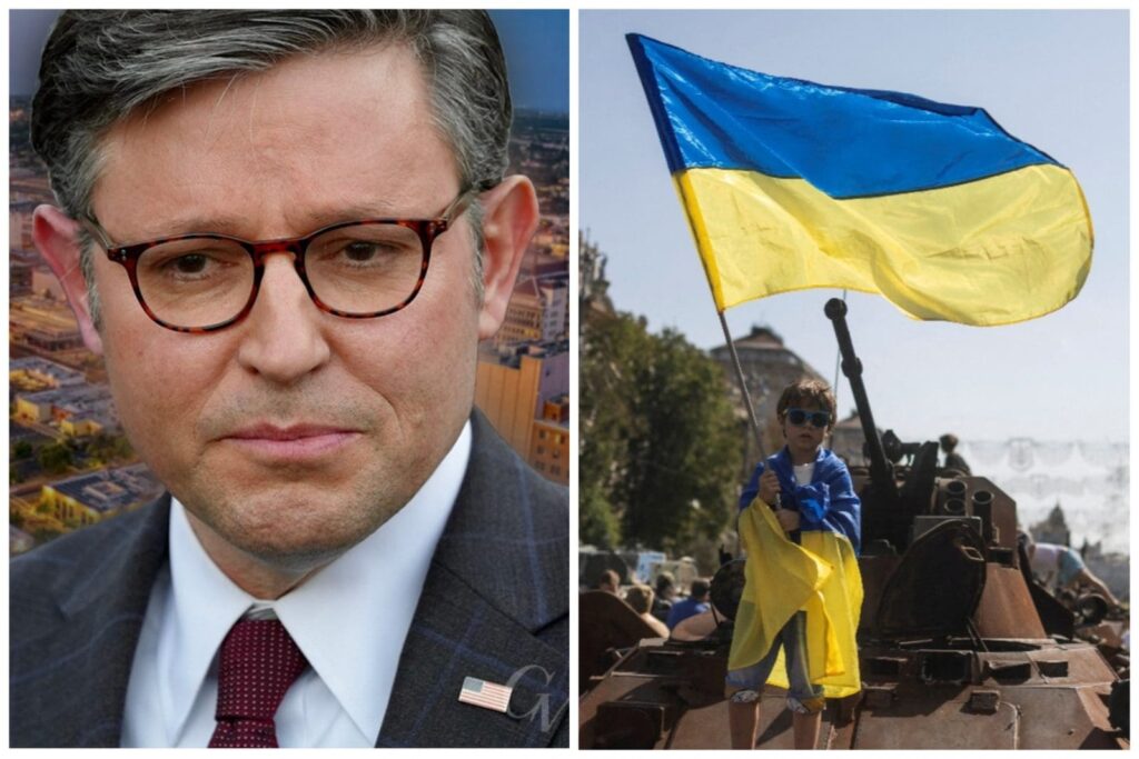 Republican House Speaker Mike Johnson Floats Given Stolen Russian Money to Ukraine to Fuel Proxy War