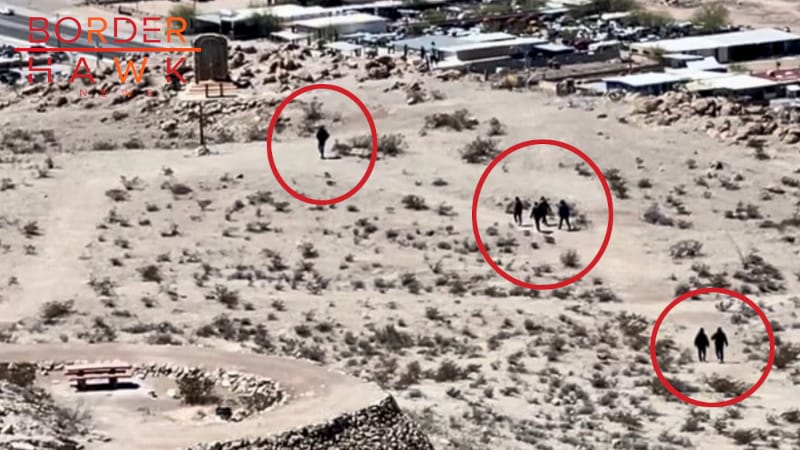 PHOTOS: Border Hawk Climbs “Cartel Mountain”