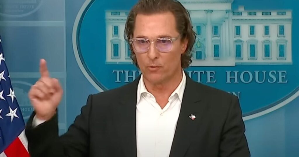 Actor Matthew McConaughey Says “There’s an Initiation Process” in Hollywood