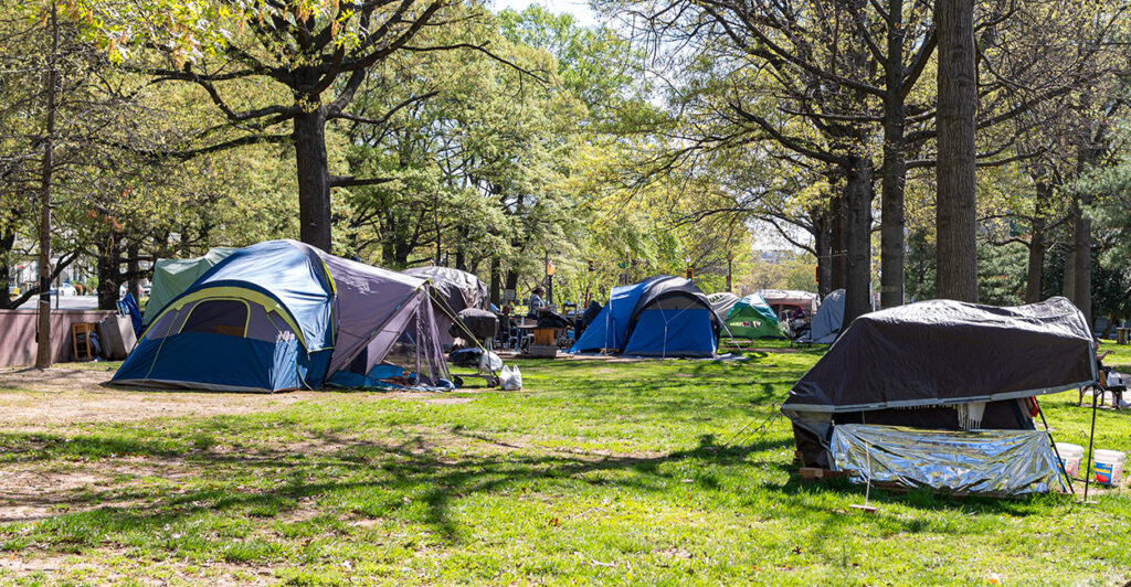 DC Resident to Mayor: Since Homeless Encampments Are Permitted, Can Tourists Camp Too?