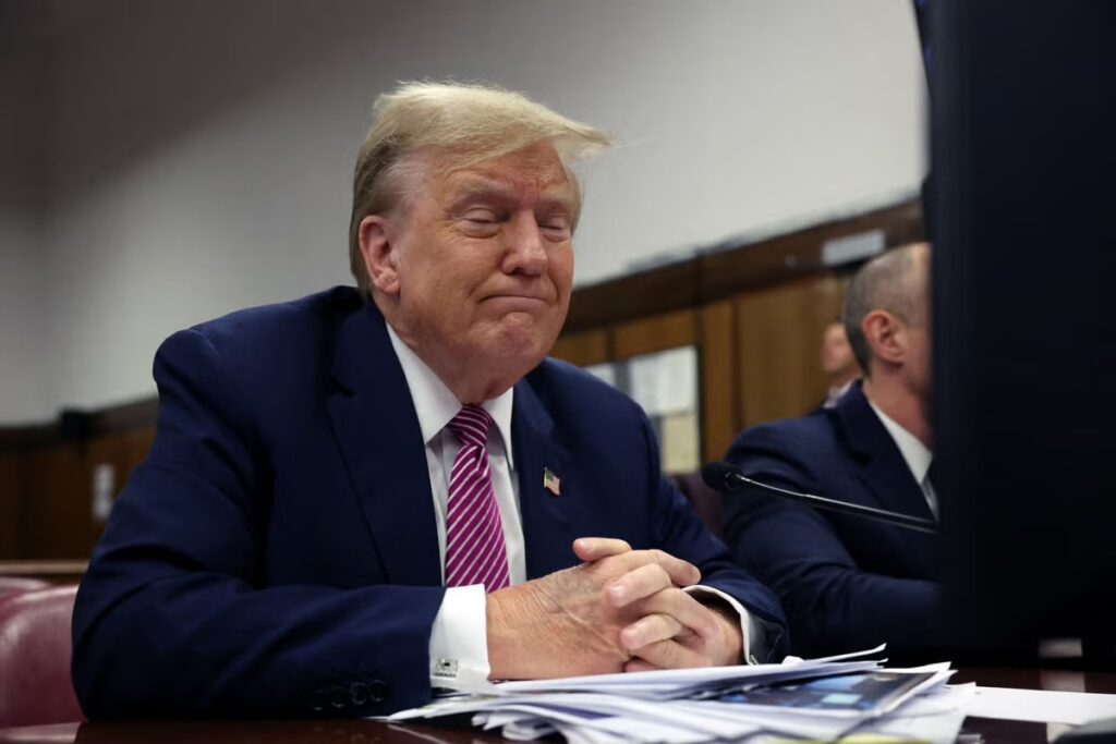 Trump trial live updates: Ex-president moans hush money case is a ‘mess’ as jury finally selected