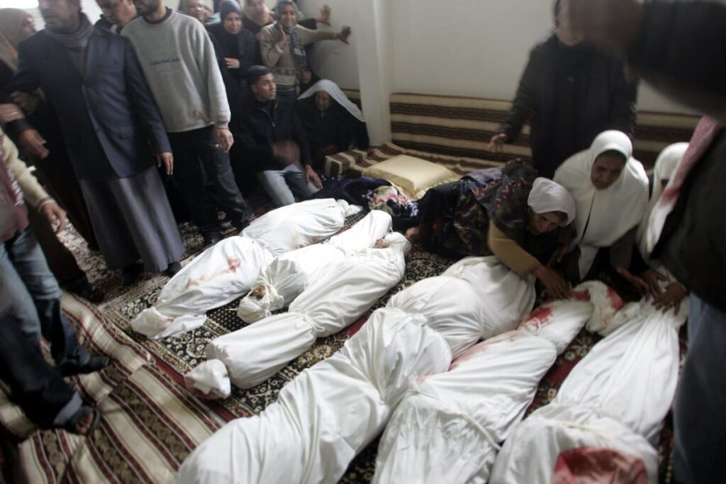 ‘Tell us where our children are?’ First bodies exhumed from mass graves at Al-Shifa Hospital after Israeli siege
