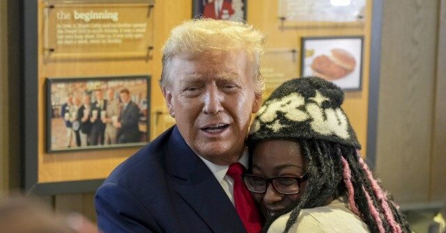 Black Supporter to Donald Trump at ATL Chick-fil-A Stop: ‘I Don’t Care What the Media Tells You … We Support You’