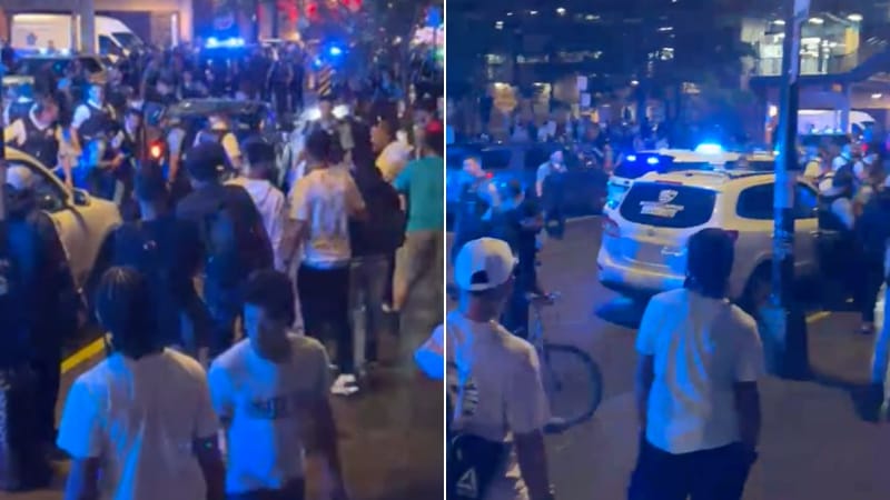 WATCH: Man Stabbed During Massive ‘Migrant Brawl’ Outside Chicago Shelter