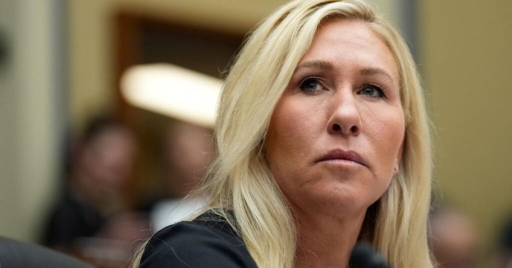 Greene says she'll move next week for House vote to remove Johnson as GOP speaker