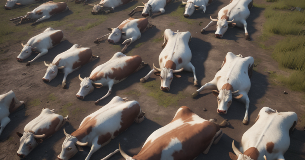 Incoming CULLING? Govt Spending $200M to TEST COWS for Disease for Bird Flu