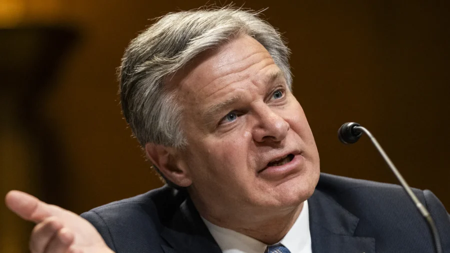 FBI Chief Seeks $11.3 Billion Budget Amid ‘Elevated Threats’