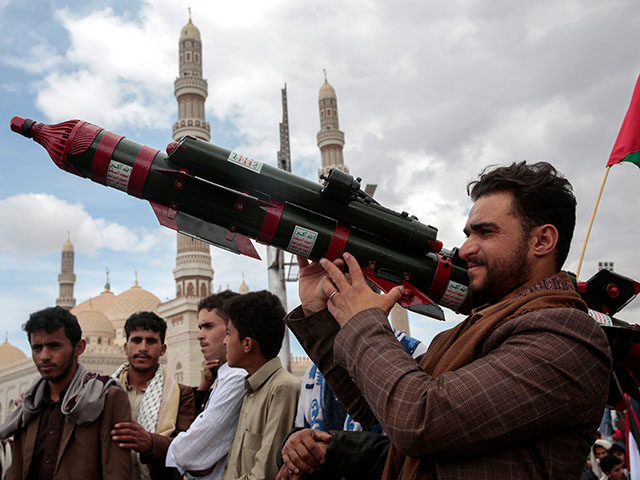 Commercial Ship on Fire After Houthi Missile Attack, Crewmember Injured
