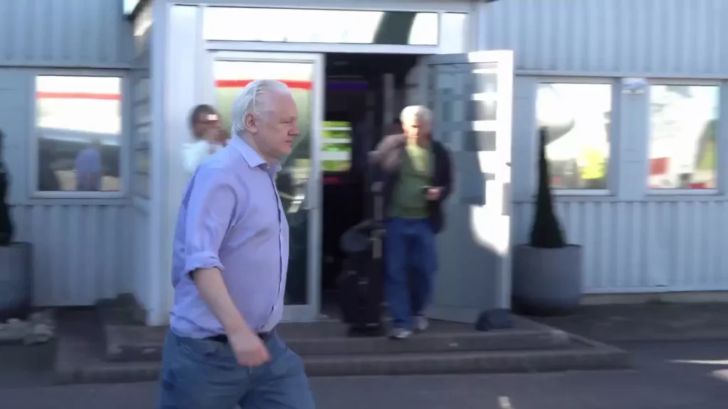 Julian Assange Released From UK Prison, Returning Home - WikiLeaks