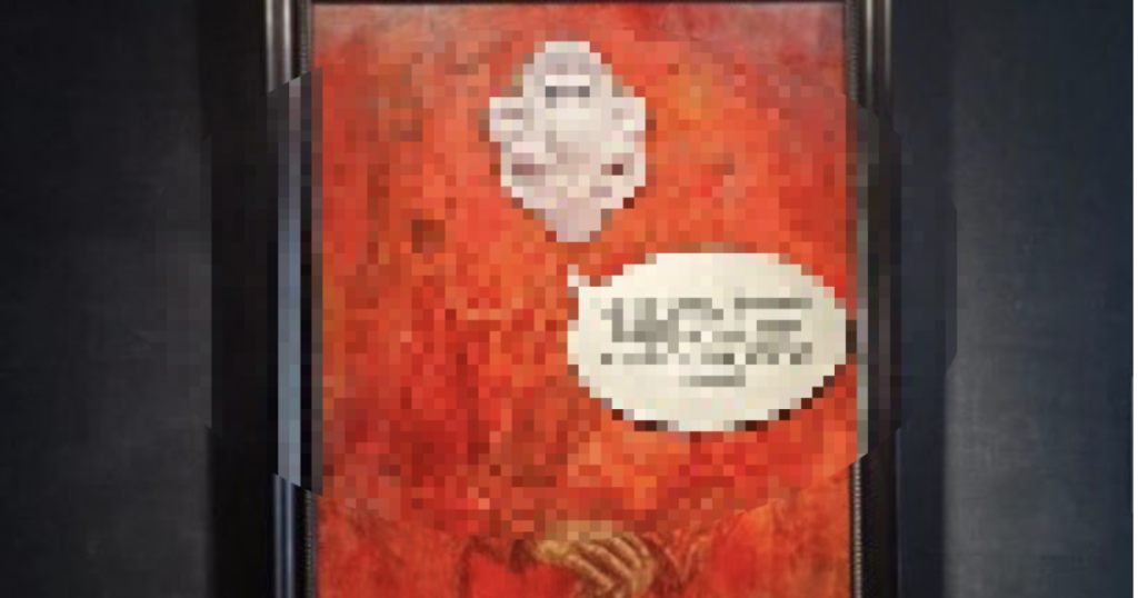 King Charles’ Bloody Portrait Has Already Been Vandalized