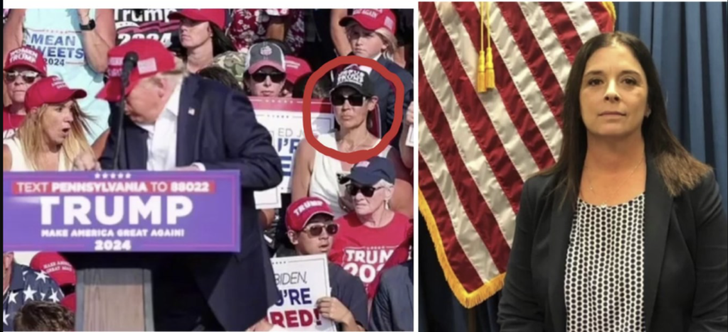 FACT-CHECK: Was The Woman Sitting Right Behind Trump When He Was Shot….An FBI Director?