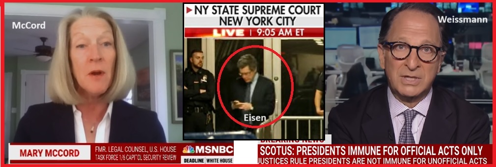 Andrew Weissmann Apoplectic at Immunity Decision – SCOTUS: The President IS The Executive Branch
