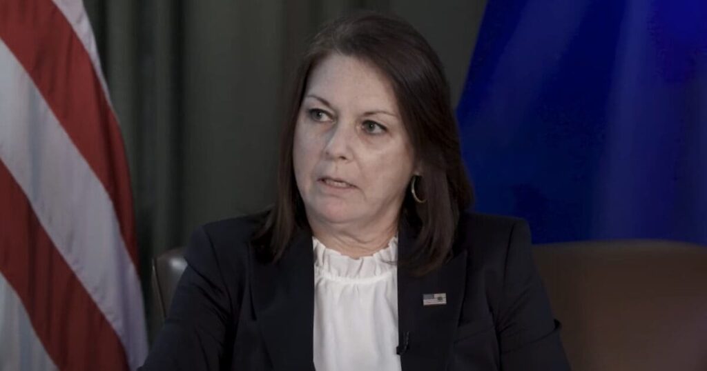 ‘It’s not enough’: Kimberly Cheatle RESIGNS, but she’s not out of the woods just yet
