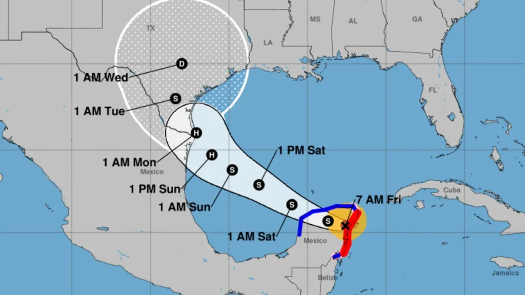 Hurricane Beryl tracker: See projected path, spaghetti models of storm as it hits Mexico
